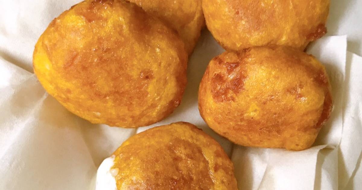 Bánh rán bí đỏ tôm nhân phomai
