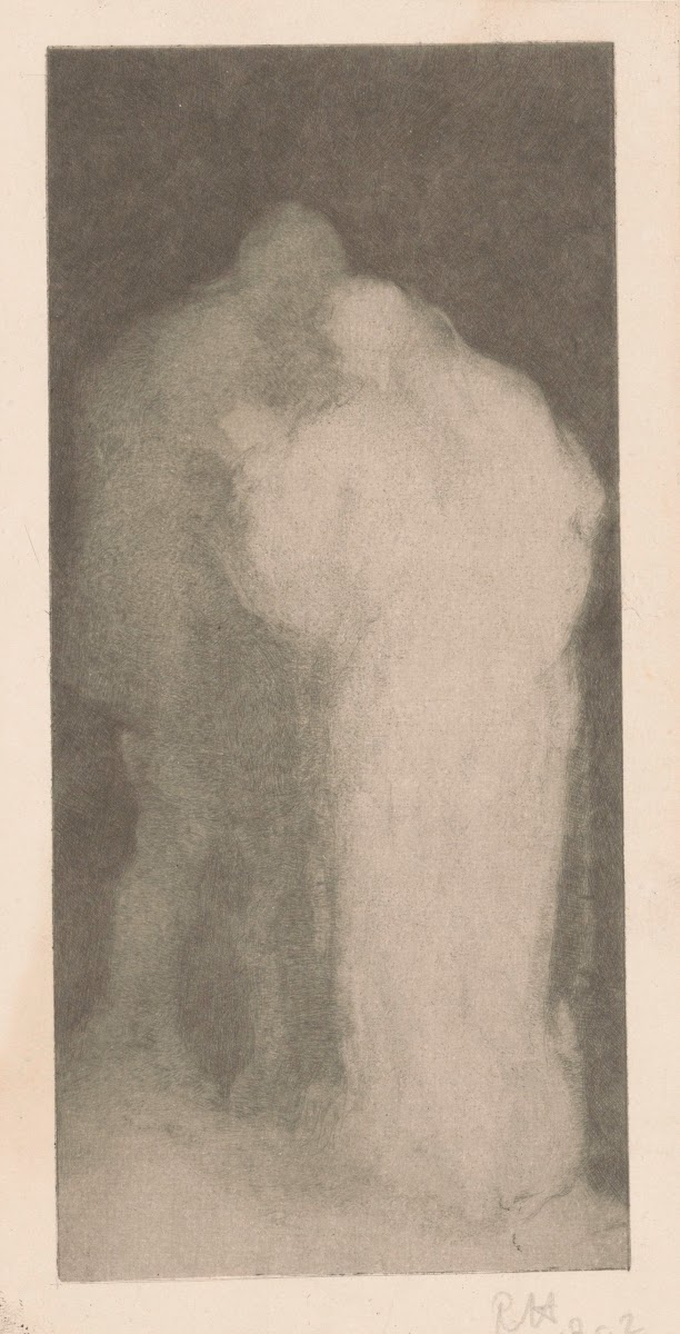 Twee Staande Figurenafter Matthijs Maris 1892