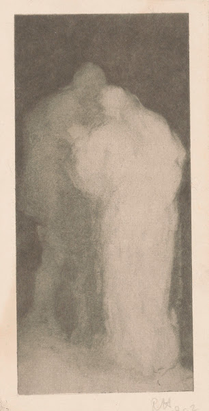 Twee Staande Figurenafter Matthijs Maris 1892