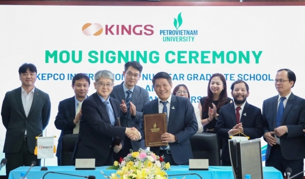 PVU và KINGS hợp tác chiến lược nâng cao đào tạo nguồn nhân lực hạt nhân chất lượng cao