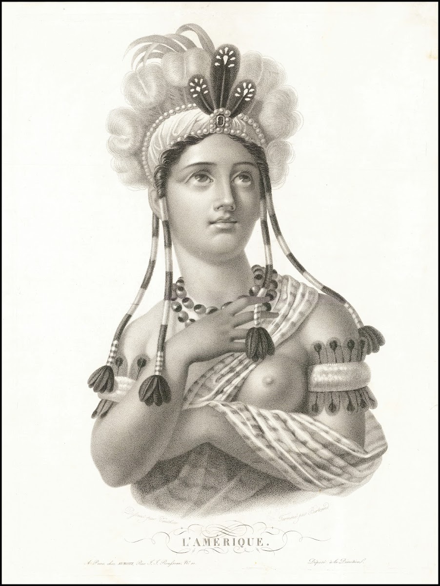 LAmerique Circa 1820