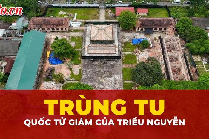 Cận cảnh hạ giải Quốc Tử Giám - 'Đại học quốc gia' của triều Nguyễn để trùng tu - Báo Pháp Luật TP.HCM