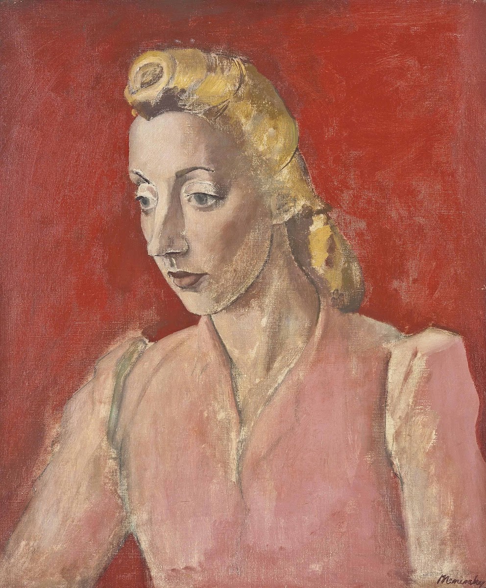 Woman with Golden Hair