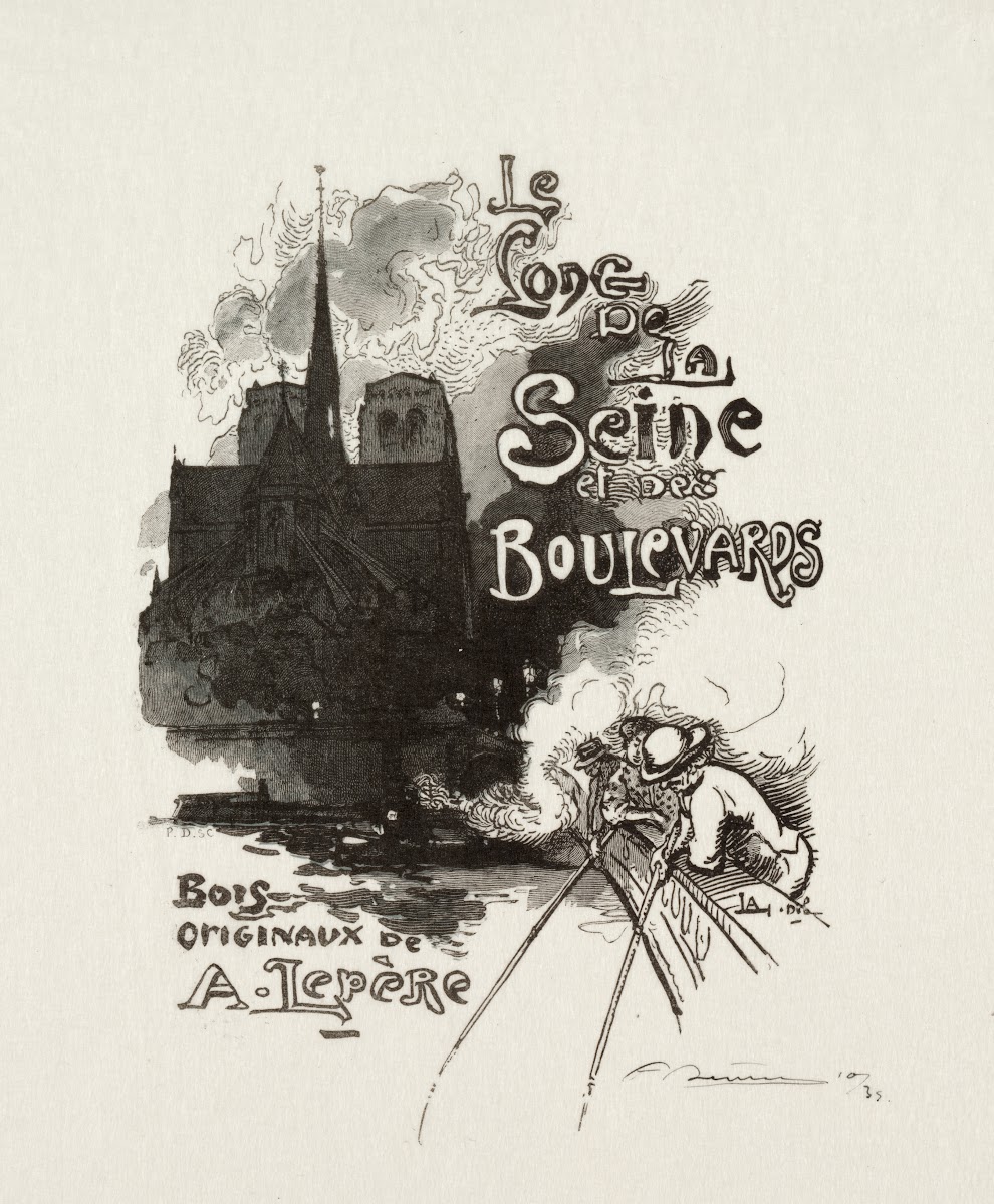 Frontispiece Le long de la Seine et des Boulevards c 18701918