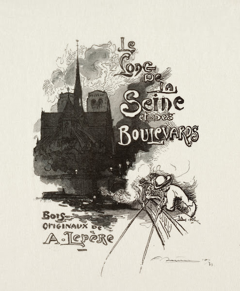 Frontispiece Le long de la Seine et des Boulevards c 18701918