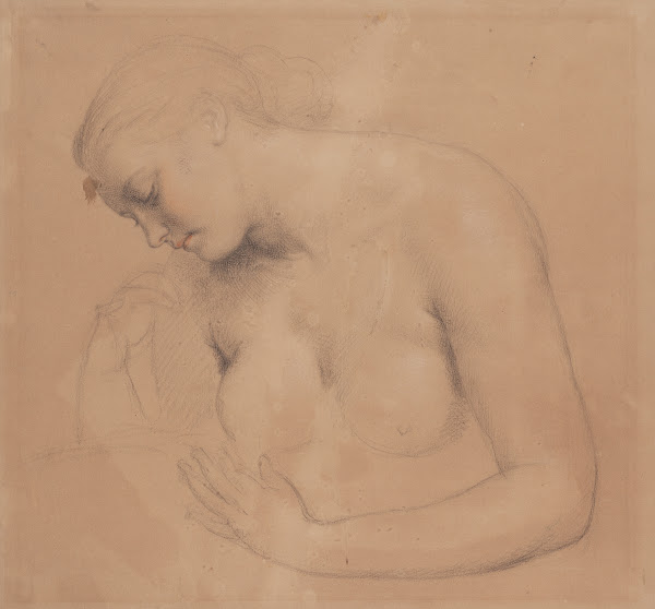 Studie ženského aktu 1855