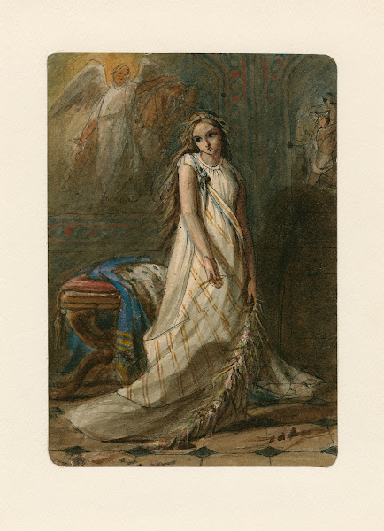 Hamlet full length portrait of Ophelia