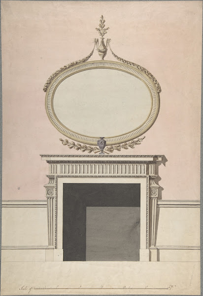 Design for a Chimneypiece late 18thearly 19th century