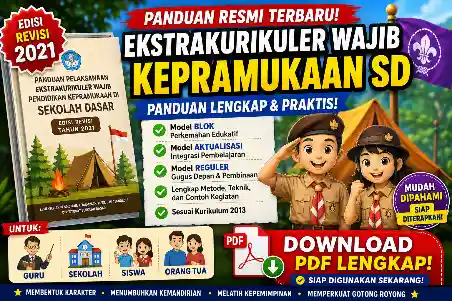 Panduan Ekstrakurikuler Wajib Pendidikan Kepramukaan SD: Download PDF Lengkap