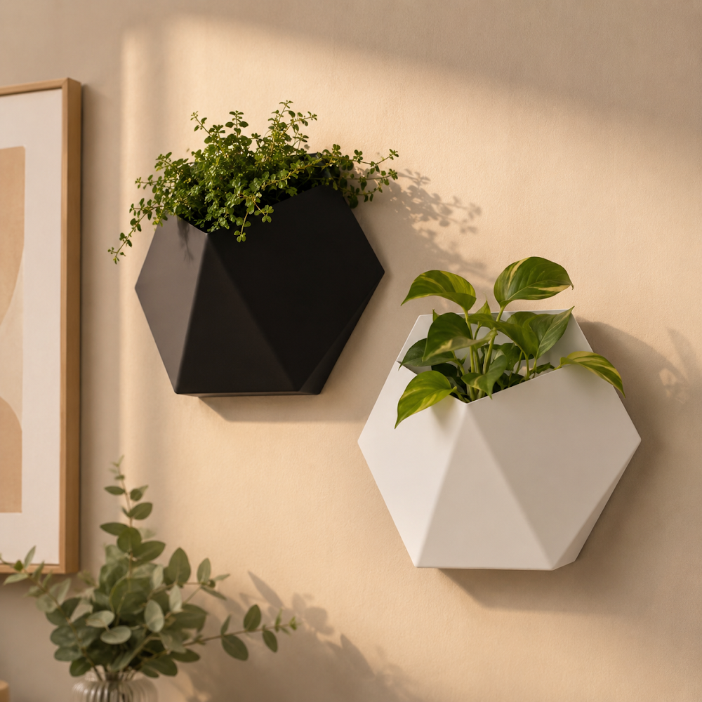 Vaso de Parede Minimalista