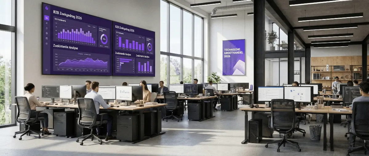 B2B zoekmachine optimalisatie 2026 strategie groothandel