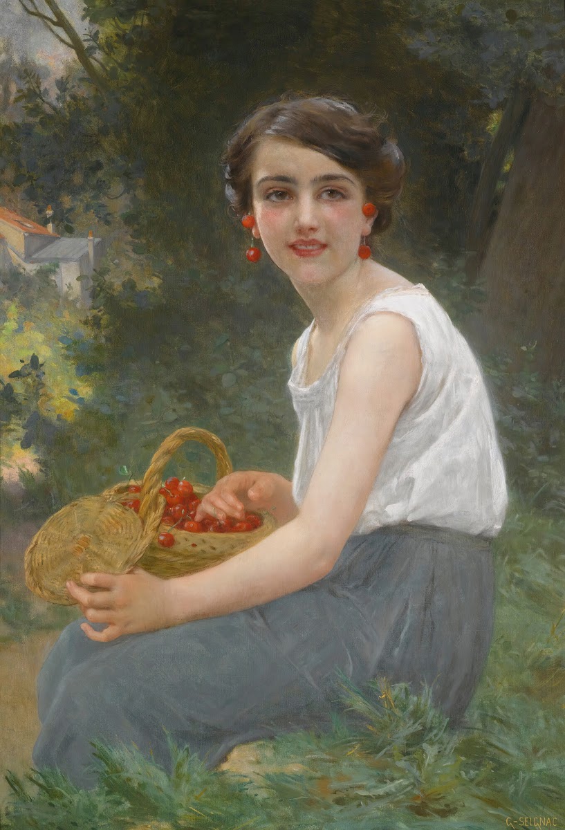 The cherry girl