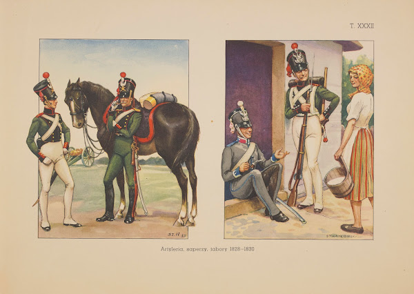 Artyleria saperzy tabory 18281830 1939