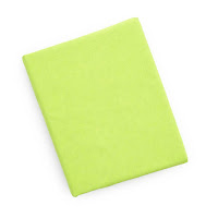 Fitted sheet for children's mattress Twins 120x60 calico green
