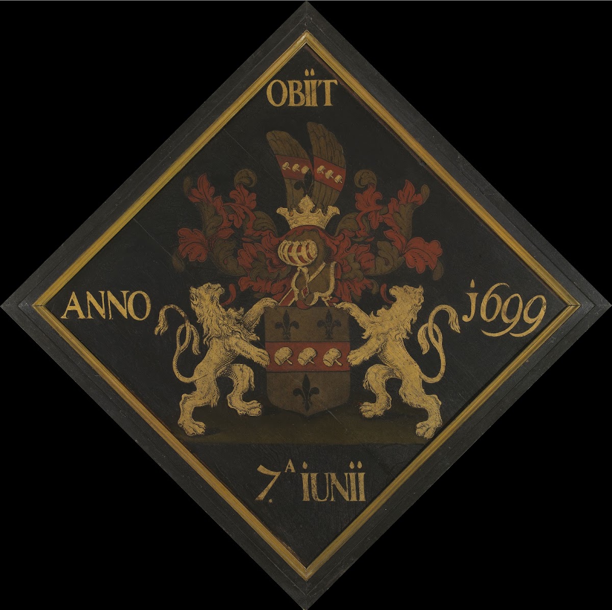 Memorial Coat Of Arms Of Pieter Koenraad Van Der Bruggen Dean Of The Sint Michie
