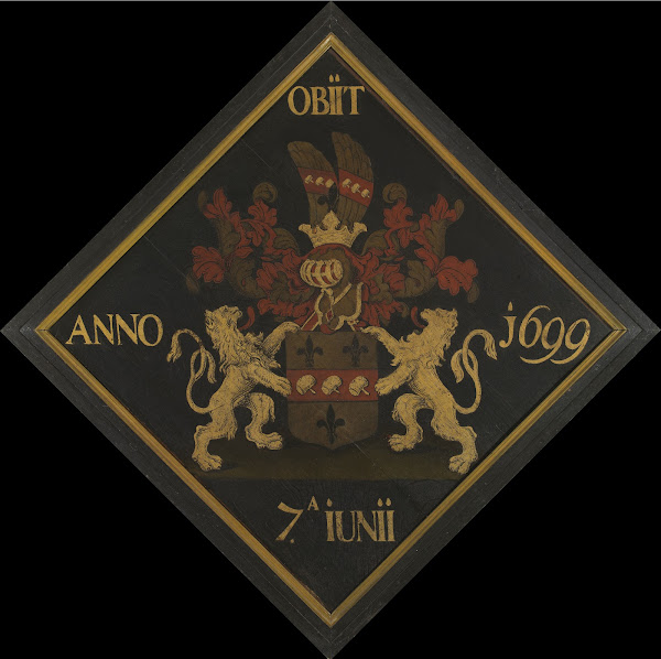 Memorial Coat Of Arms Of Pieter Koenraad Van Der Bruggen Dean Of The Sint Michie