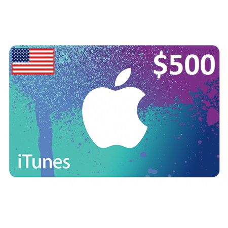 $500 itunes gift card - usa