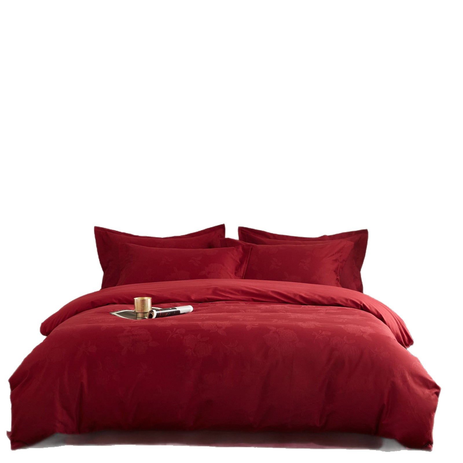 Cotton Bed Linen Set, 4-Piece, Wedding Style