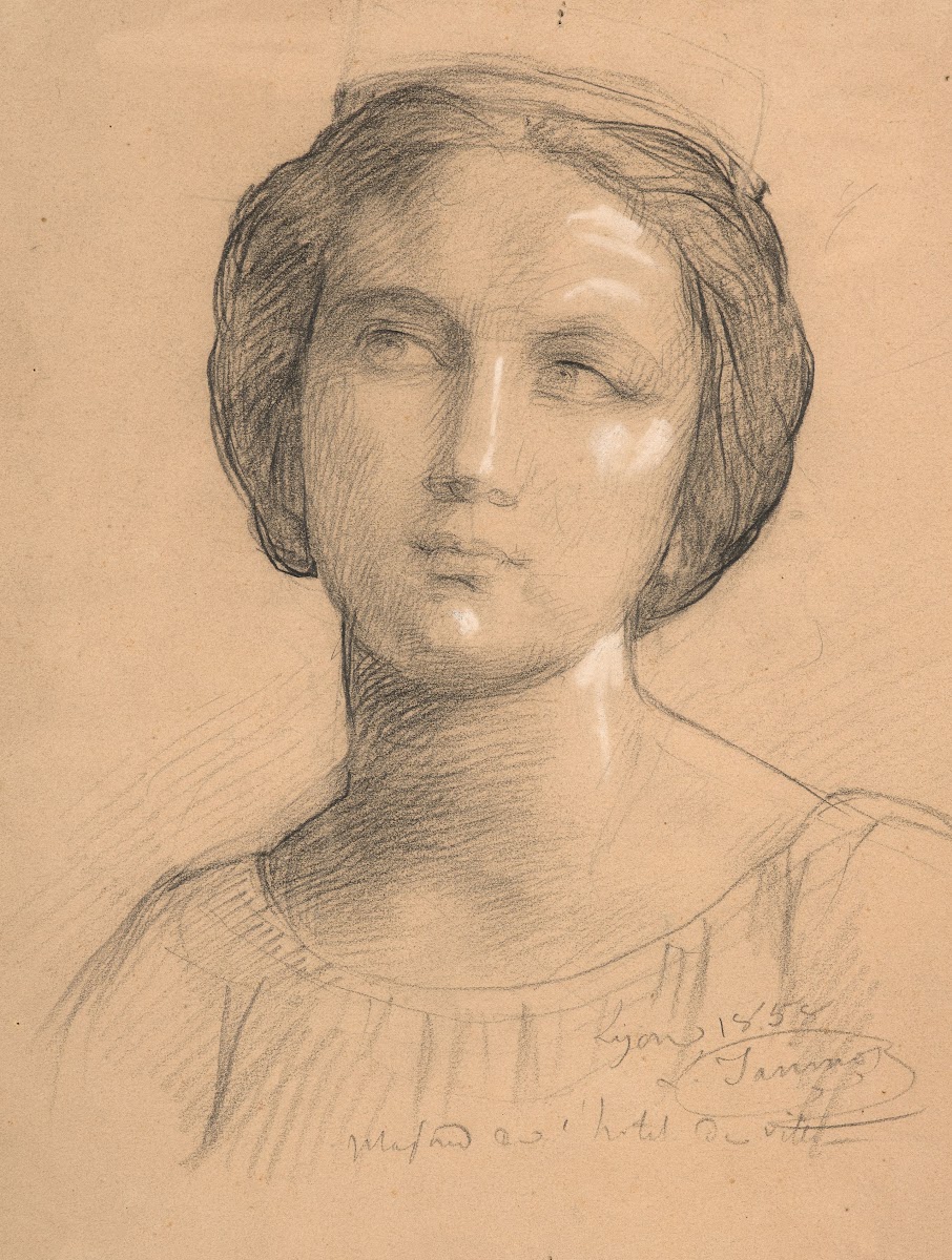 Study for the ceiling of Lyon town hall 1858