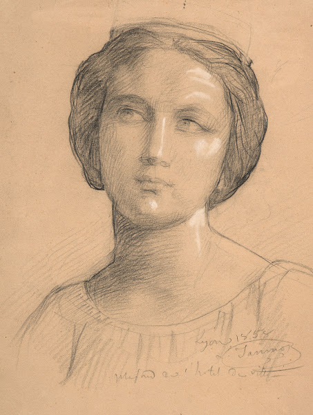 Study for the ceiling of Lyon town hall 1858