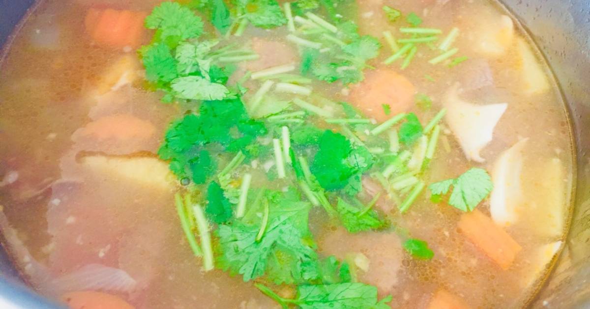 Bắp bò nhật hầm thơm