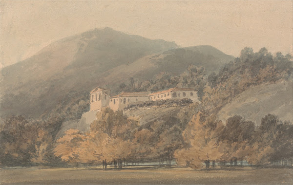 Santa Lucia A Convent near Caserta ca 1795
