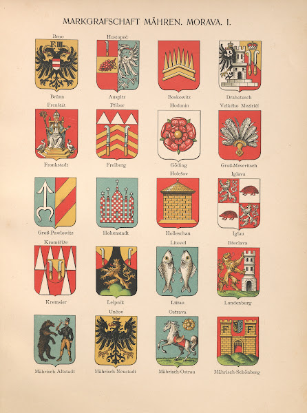 Markgrafschaft Mahren Morava I 1904
