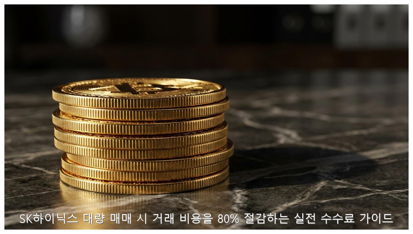 SK하이닉스 대량 매매 시 거래 비용을 80% 절감하는 실전 수수료 가이드 핵심 안내 및 분석 인포그래픽 (2)