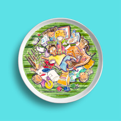 "Dekat di Hati" Plate