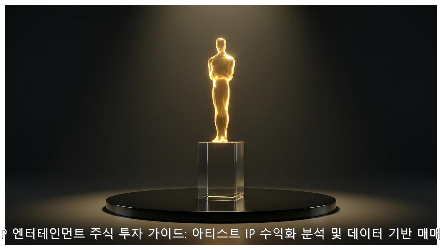 K-POP 엔터테인먼트 주식 투자 가이드: 아티스트 IP 수익화 분석 및 데이터 기반 매매 전략 핵심 안내 및 분석 인포그래픽 (4)