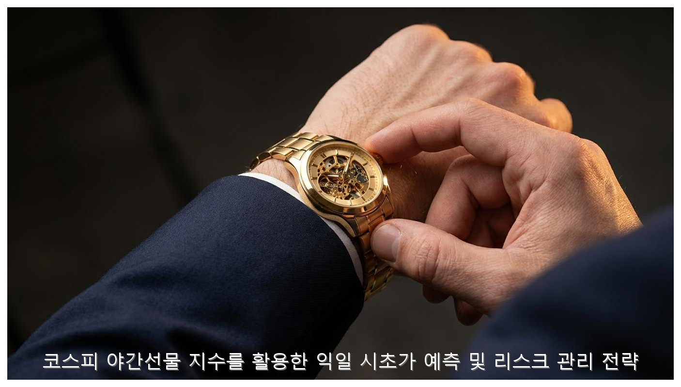 코스피 야간선물 지수를 활용한 익일 시초가 예측 및 리스크 관리 전략 핵심 안내 및 분석 인포그래픽 (5)