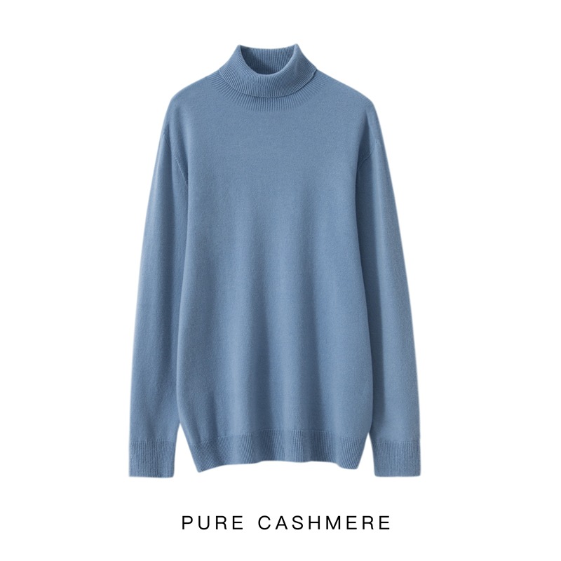 Men's turtleneck sweater made from 100% pure wool