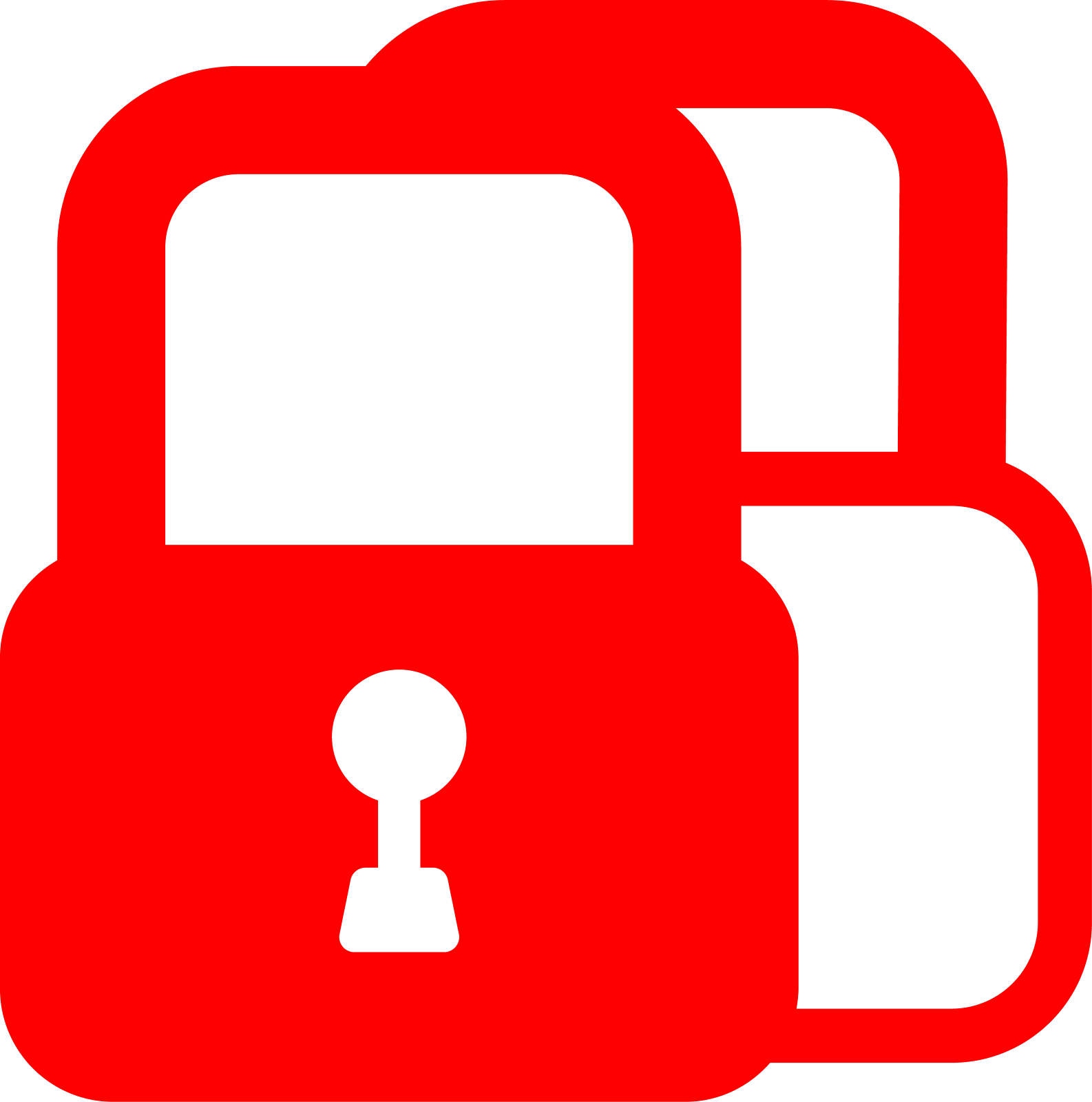 red centrallocking dashboard warning light