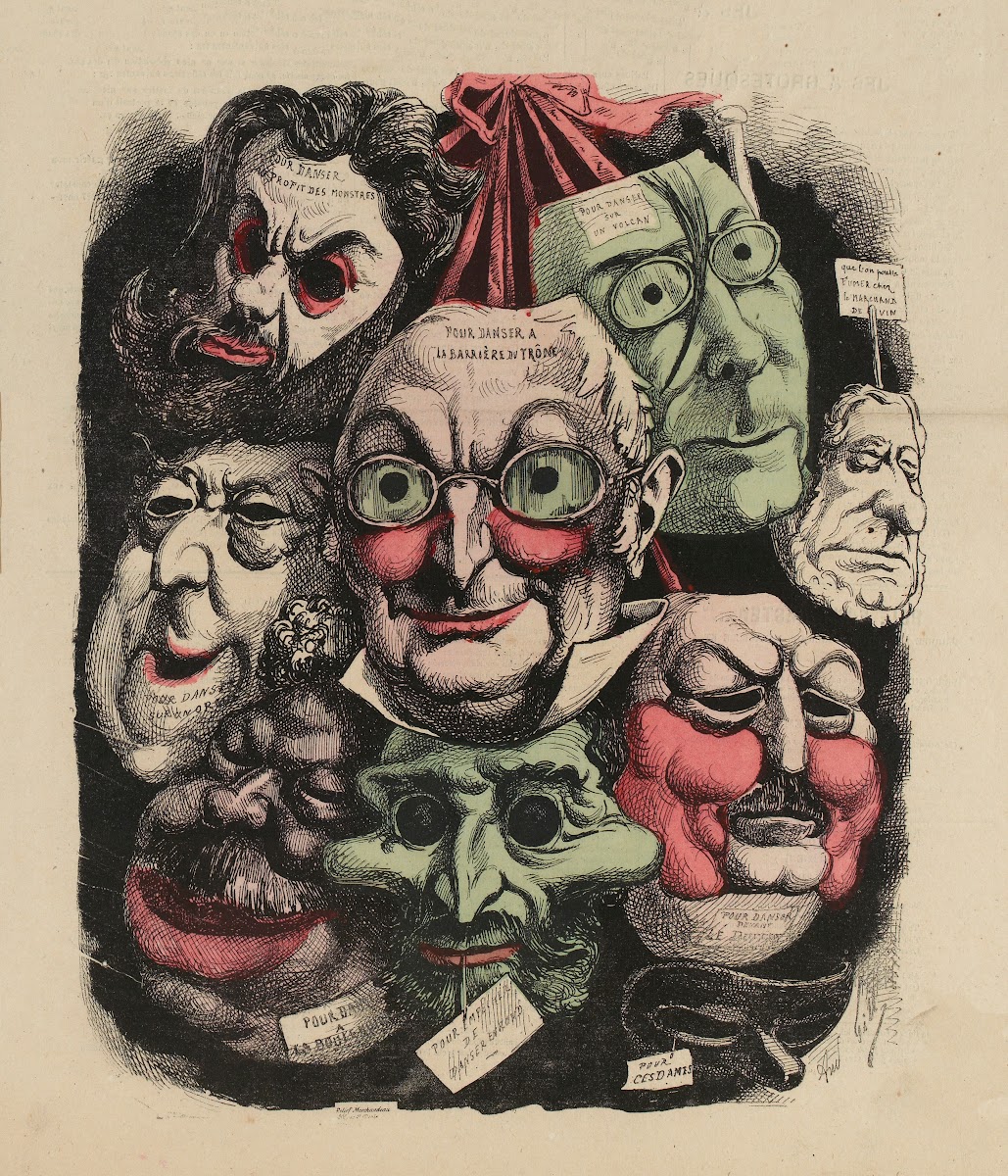 Masques à louer ou non 1868