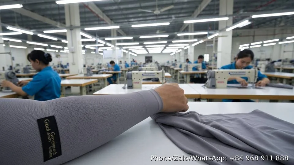 arm compression sleeves - Gold Garment Vietnam