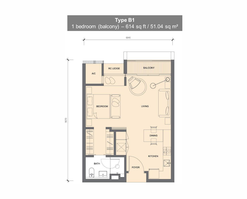 Grand Medini 户型图