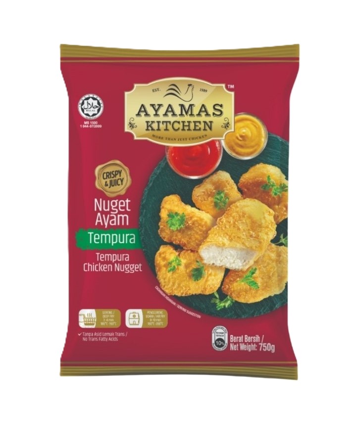 Ayamas Kitchen Tempura Chicken Nugget 750G