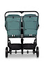 Stroller for twins Easy-Go Echo 2024 green
