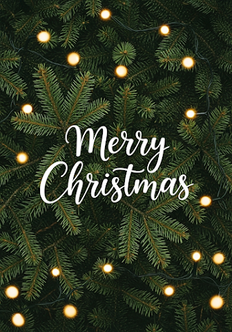 Merry Christmas Lights Background