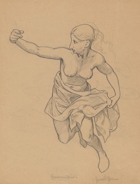 Study of a Semi Nude Woman 1889