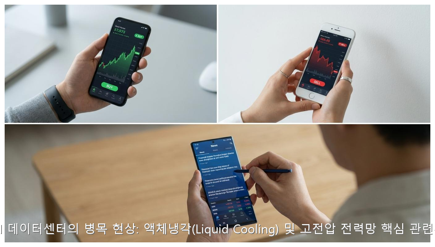 2026 AI 데이터센터의 병목 현상: 액체냉각(Liquid Cooling) 및 고전압 전력망 핵심 관련주 분석 핵심 안내 및 분석 인포그래픽 (7)