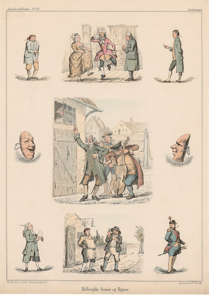 Holbergske Scener og Figurer 1863
