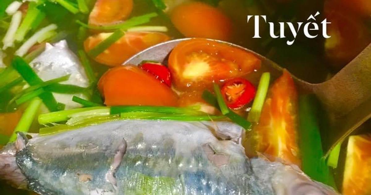 Canh ngót cá biển
