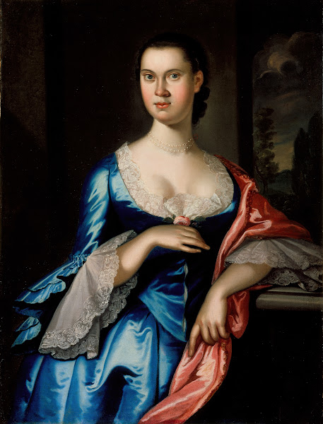 Portrait of Elizabeth Chew Smith 1762
