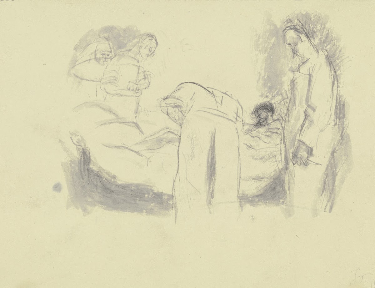 Studie aus dem Kriegslazarett 1915