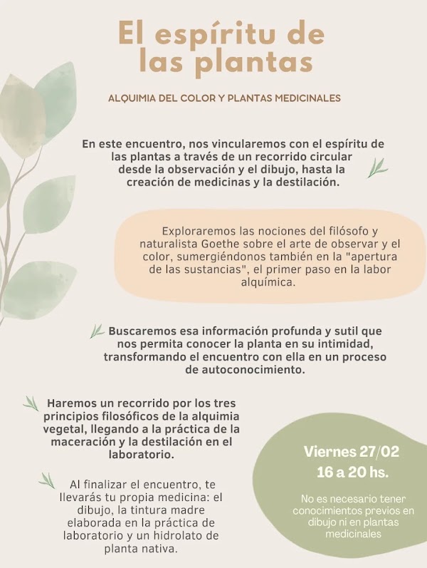 El espíritu de las plantas