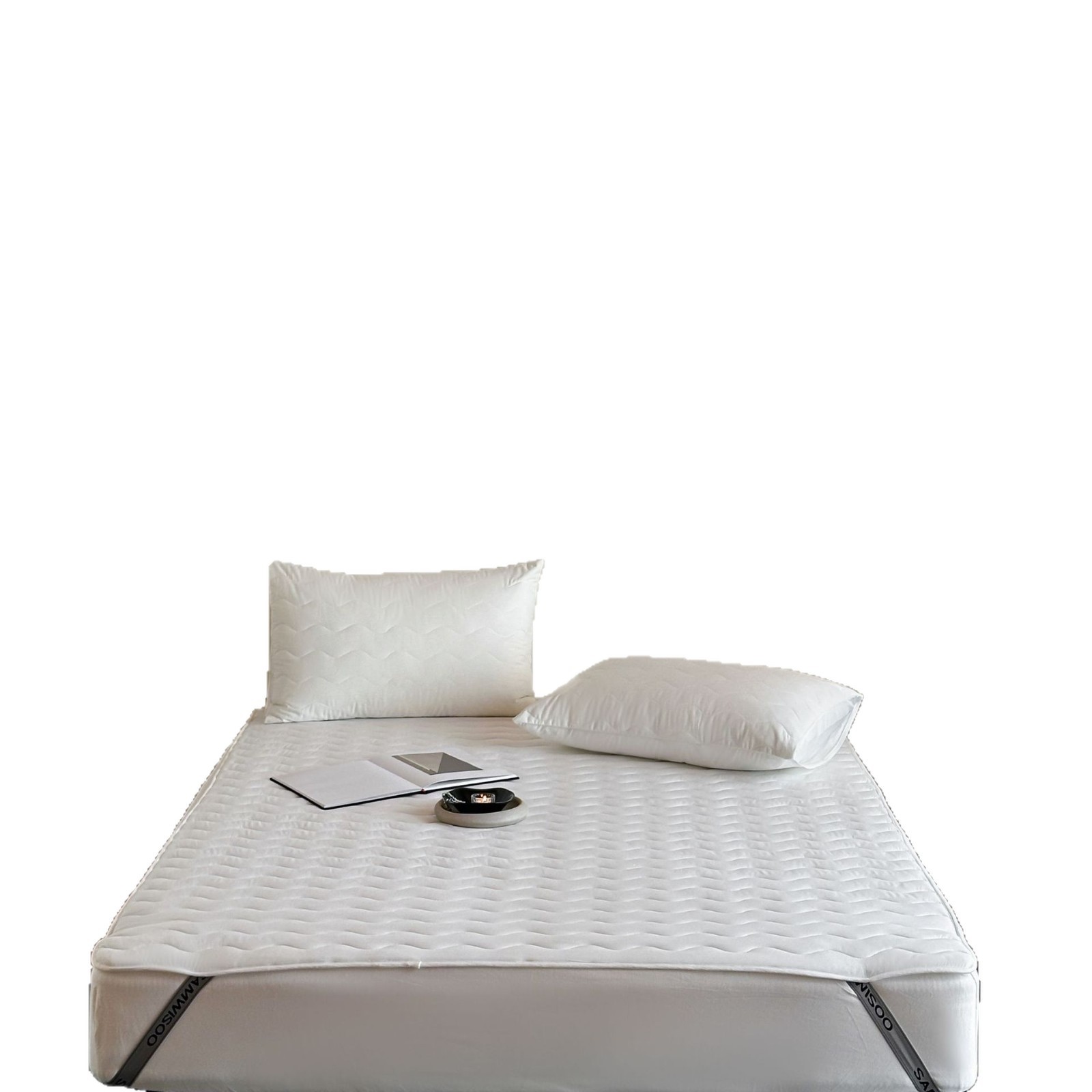 Cotton mattress pad, 120–180 cm