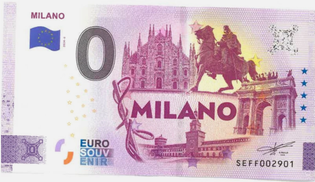 Billet 0€ MILANO