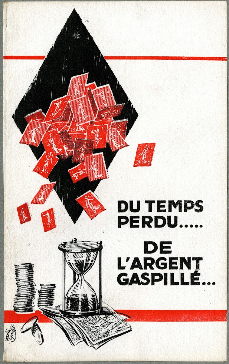 Du Temps Perdu De Largent Gaspillé 1925
