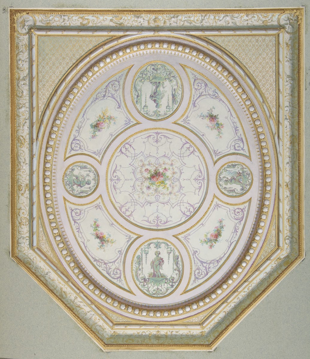Ceiling Design 19th Century